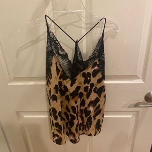 Cheeta tank top